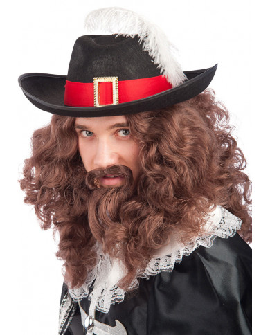 Knight Wig W/Beard And Moustaches In Box