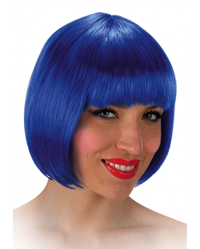 Blue Lovely Wig In Polybag Blue Lovely Wig In Polybag
