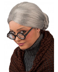 Granny Wig In Bag