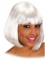 Pin Up White Wig In Bag