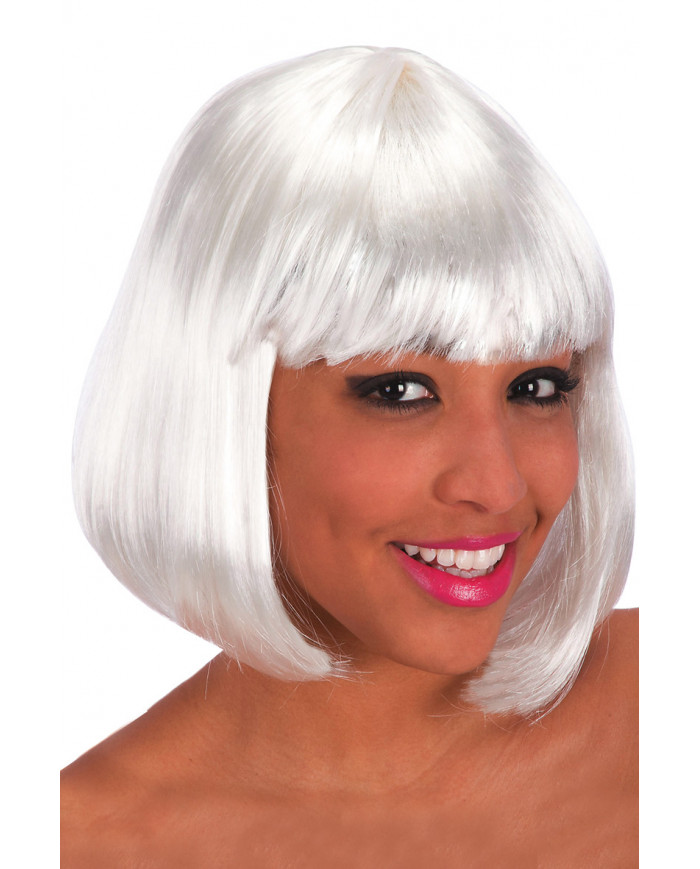 Pin Up White Wig In Bag