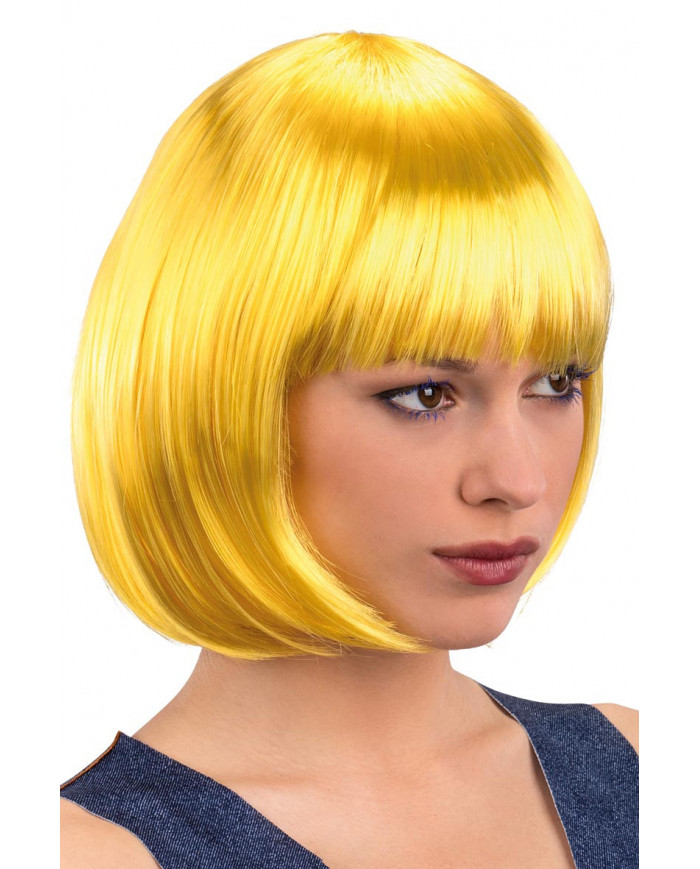 yellow hairpiece