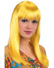 Straight long wig with fringe, to make your perfect disguise. Straight long wig with fringe, to make your perfect disguise.