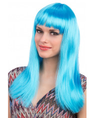 Straight long wig with fringe, to make your perfect disguise. Straight long wig with fringe, to make your perfect disguise.