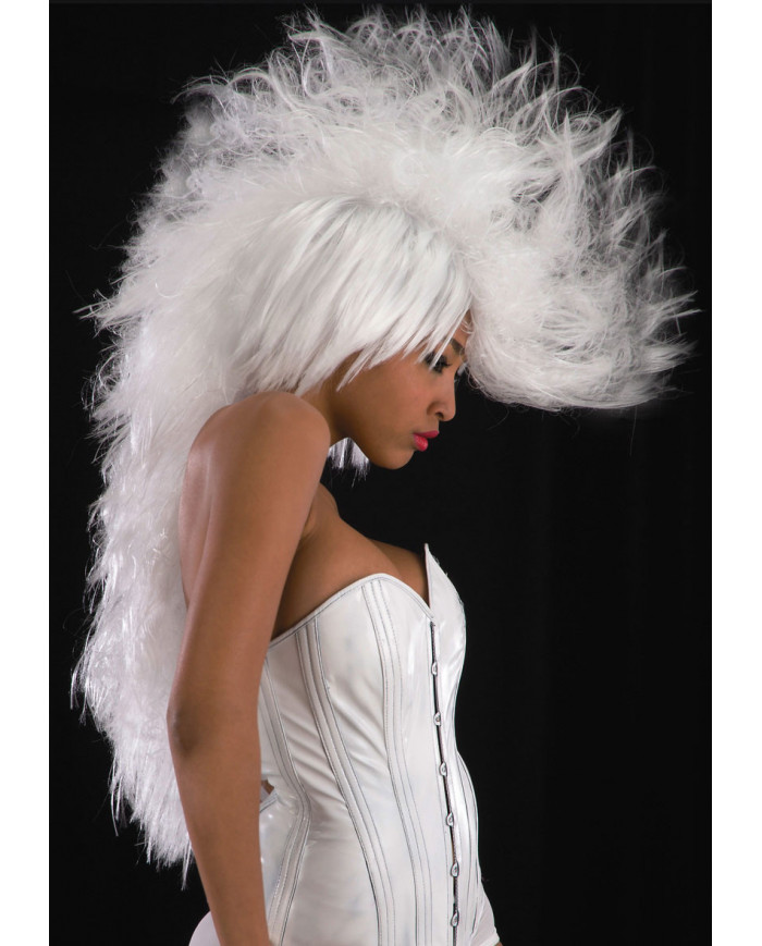 White Punk Wig In Box