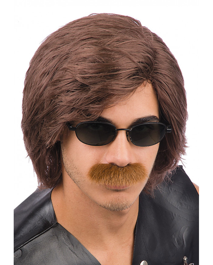 Brown Man Wig In Box