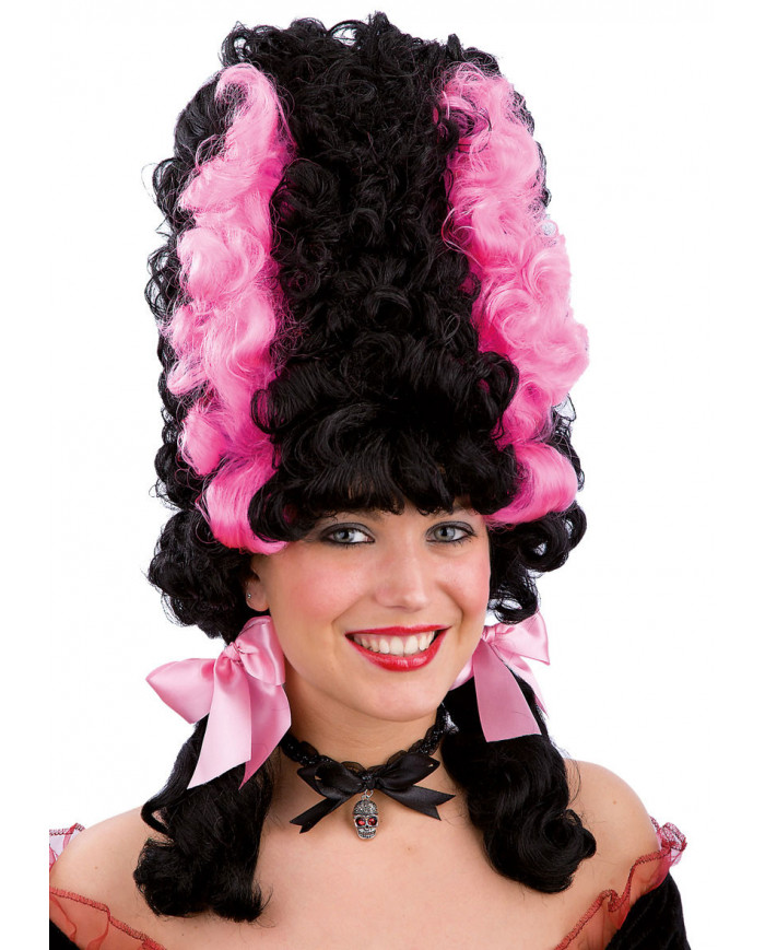 Pink/Black Wig In Box