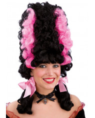 Pink/Black Wig In Box