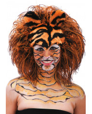 Peluca tigre en estuche
