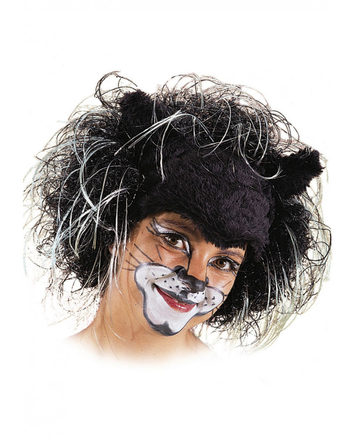 Black Cat Wig In Box