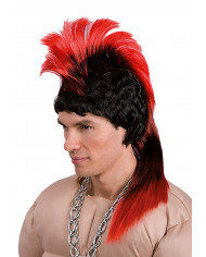 Red Punk Wig In Pb