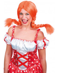 Orange Plaits Wig In Pb