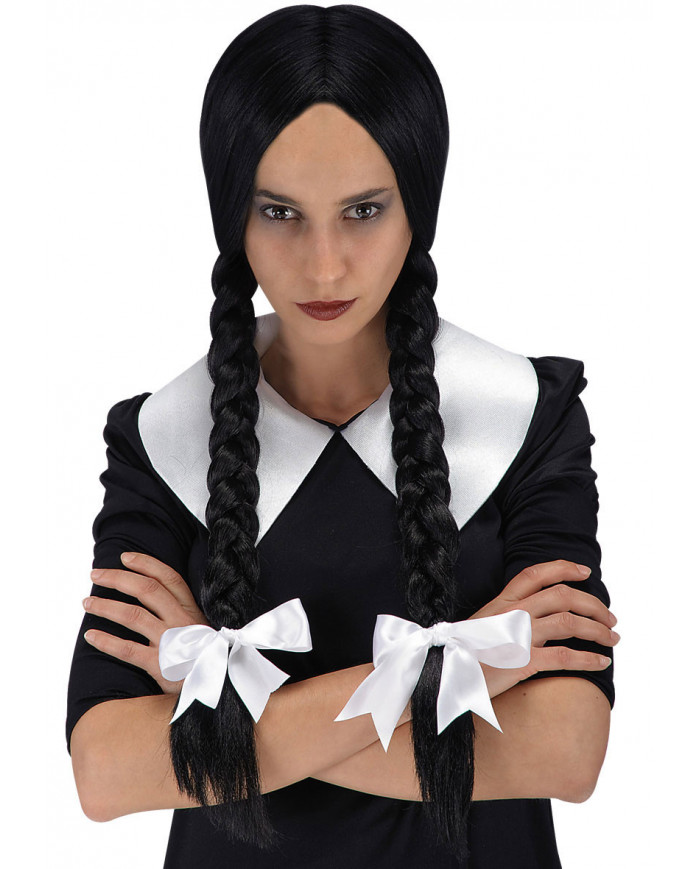 Plaits Black Wig In Box