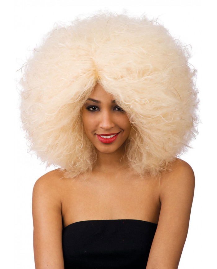 Outside Blonde Wig In Box