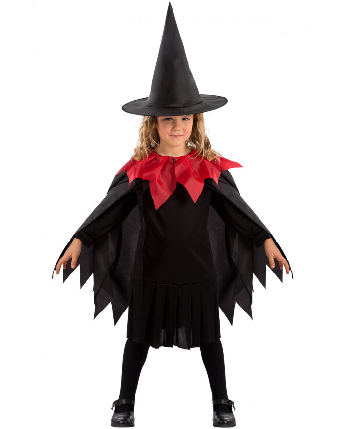 Witch Set In Polybag (Cape And Hat) Witch Set In Polybag (Cape And Hat)