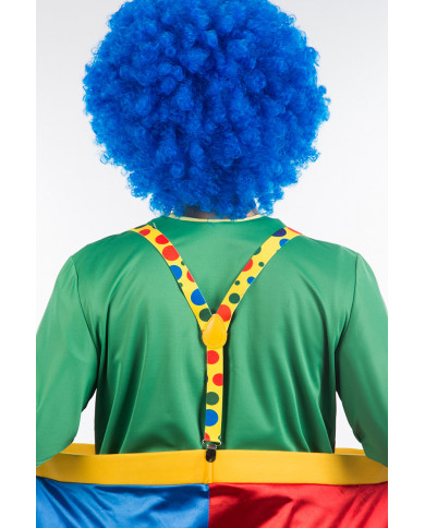 Yellow braces with colored dots for funny, colorful and Yellow braces with colored dots for funny, colorful and