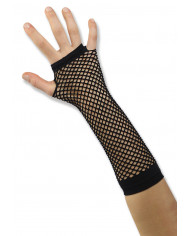 Black Netfish Gloves In Pbh, Length Cm.25 Black Netfish Gloves In Pbh, Length Cm.25