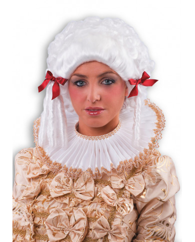 Collerette blanche dans un étui Collerette blanche dans un étui