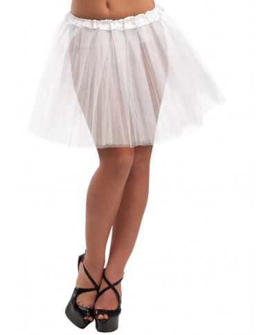 Tutu blanc, longueur 38 cm environ taille unique dans une pochette Tutu blanc, longueur 38 cm environ taille unique dans une pochette