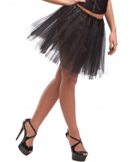 Ballettrock schwarz L. ca. 38 cm Einheitsgröße in Beutel mit Aufhänger