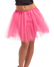 Tutu fuchsia fluo, longueur 38 cm environ taille unique dans une Tutu fuchsia fluo, longueur 38 cm environ taille unique dans une