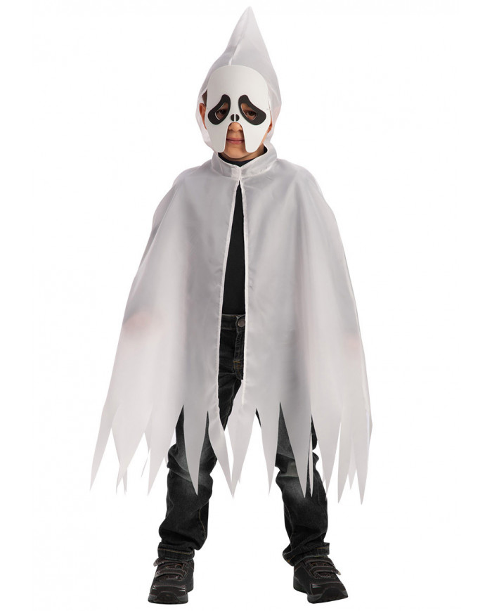 Ghost Set ( Cape W/Hood And Mask) In Bag Ghost Set ( Cape W/Hood And Mask) In Bag