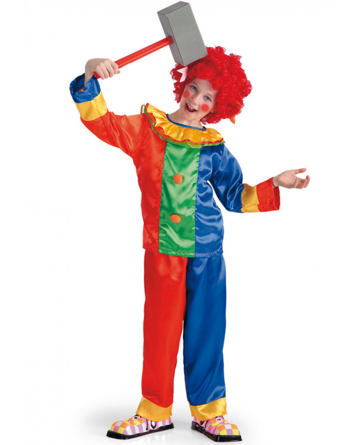 Costume clown in busta
