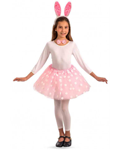 A sweet bunny set, for a tender girl! Set consisting of pink