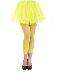 Fluo green leggins, for a flashy look perfect at summer parties