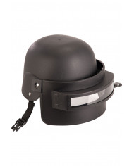 Special forces helmet made of black plastic for children. Special forces helmet made of black plastic for children.