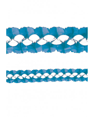 Blaue Girlande L. ca. 4 Meter in Beutel mit Aufhänger Blaue Girlande L. ca. 4 Meter in Beutel mit Aufhänger