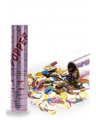 Compressed Air Metallic Confettis Shooter (Throw 7-8 Mt) H.Cm.20