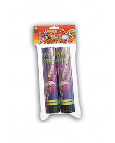 2 Spring Confettis Shooter H.Cm.21 2 Spring Confettis Shooter H.Cm.21