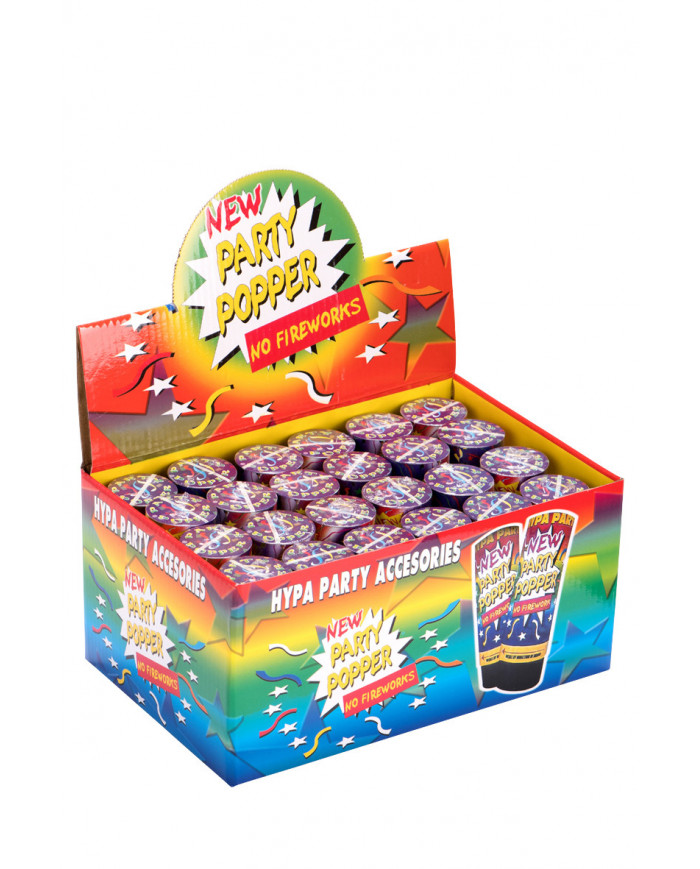 Spring Confettis And Streamers Shooter (Throw 2-3 Mt) H.Cm.21