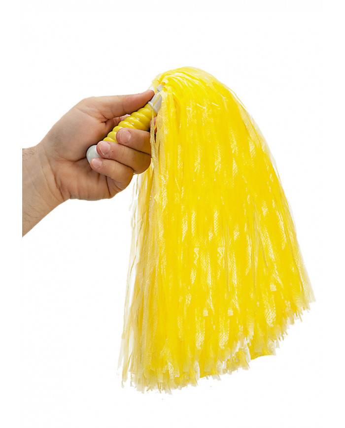 Yellow Pon Pon W/Header Yellow Pon Pon W/Header