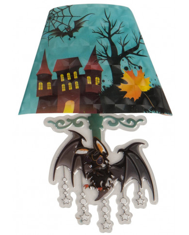 Lampe lumineuse adhésive avec chauve-souris (piles comprises)
