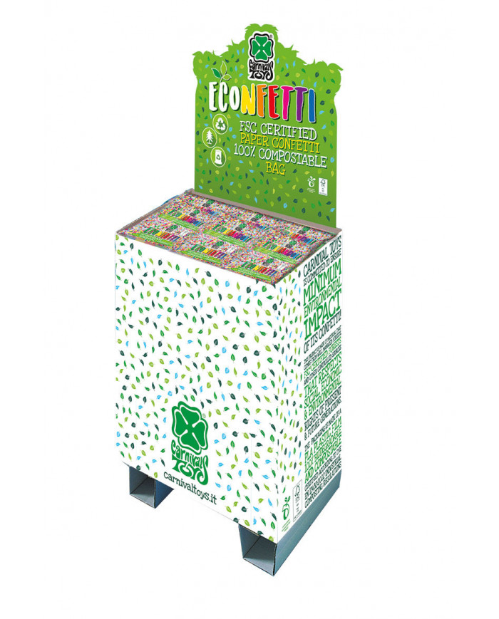 Pallbox containing pcs. 160 of confetti in FSC certified paper Pallbox containing pcs. 160 of confetti in FSC certified paper