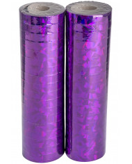 2 metallic purple streamers, 18 rolls mm.7 mt.4. Have fun with