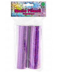 2 metallic purple streamers, 18 rolls mm.7 mt.4. Have fun with