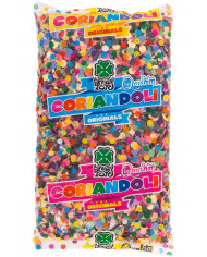 Busta di coriandoli colorati da gr. 100, indispensabili per una Busta di coriandoli colorati da gr. 100, indispensabili per una