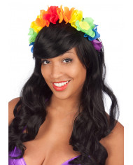Fabric Flower Headband In Pbh Fabric Flower Headband In Pbh