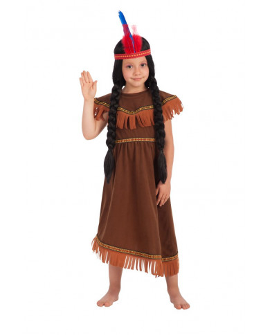 Indian costume for kid with velvet dress