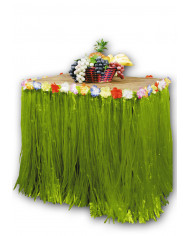 Borde de mesa Hawaii de unos 280 cm de largo x 75 de alto con flores