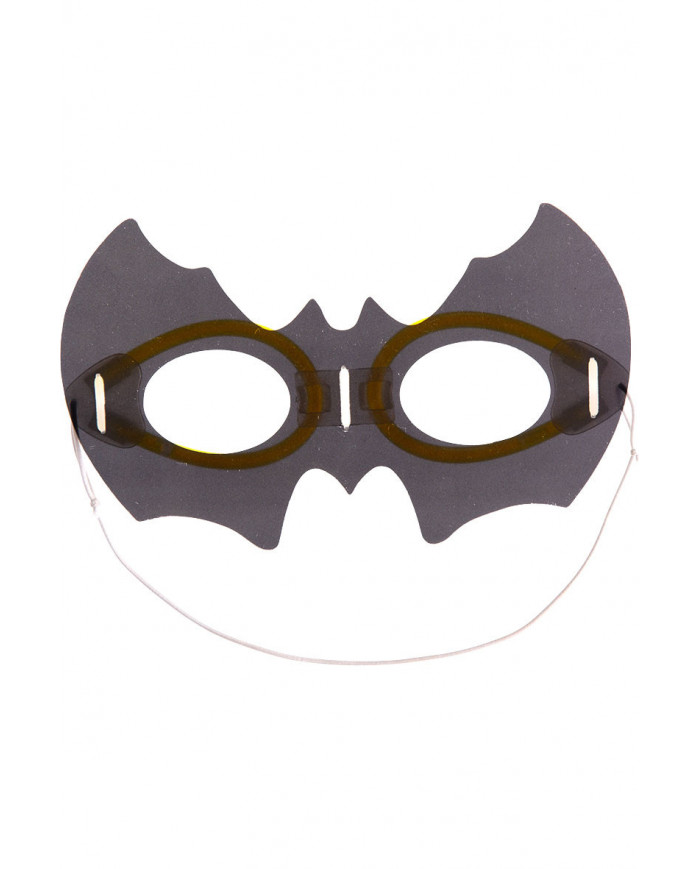 Plastic skeleton mask for children which glows in the dark, for