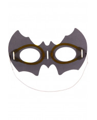 Plastic skeleton mask for children which glows in the dark, for