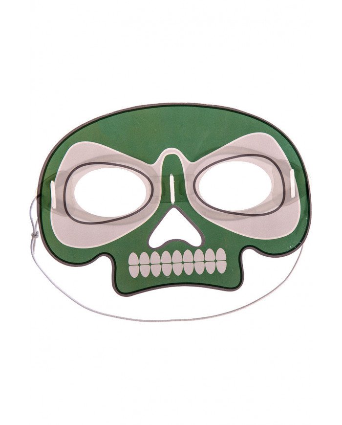 Plastic bat mask for children which glows in the dark, for a