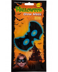 Plastic bat mask for children which glows in the dark, for a