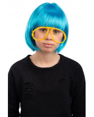 Plastic glasses for children that glow in the dark, perfect for