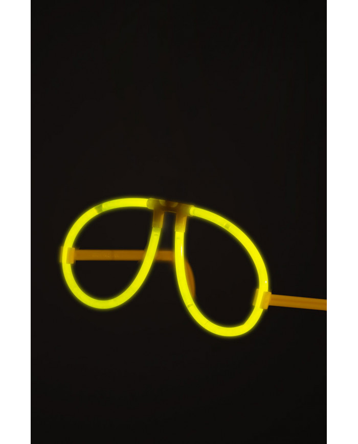 Plastic glasses for children that glow in the dark, perfect for