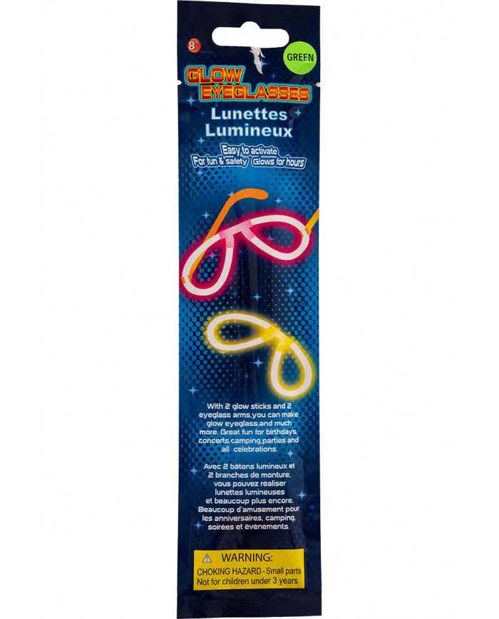 Plastic glasses for children that glow in the dark, perfect for